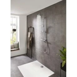 Hansgrohe Showerpipe Croma 160 1jet Mit Thermostat Chrom 21 Hansgrohe Showerpipe Croma 160 1jet Mit Thermostat Chrom -Badezimmer Zu Hause 0 PIU 01 1183 27135000 tif