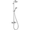 Hansgrohe Showerpipe Croma 160 1jet Mit Thermostat Chrom -Badezimmer Zu Hause 1101997 4628 1
