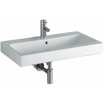 Geberit Waschbecken ICon 75 Cm Weiß Mit Hl Und Ül KeraTect 4 Geberit Waschbecken ICon 75 Cm Weiß Mit Hl Und Ül KeraTect – Bild 2