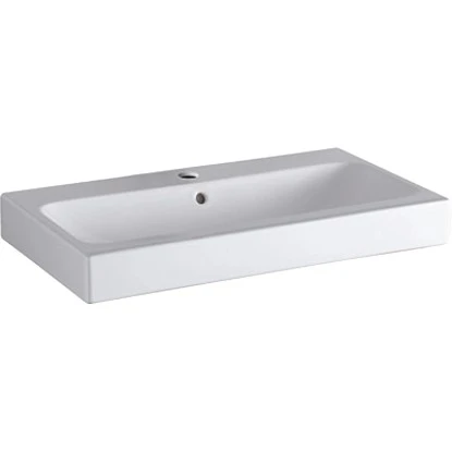 Geberit Waschbecken ICon 75 Cm Weiß Mit Hl Und Ül KeraTect 3 Geberit Waschbecken ICon 75 Cm Weiß Mit Hl Und Ül KeraTect