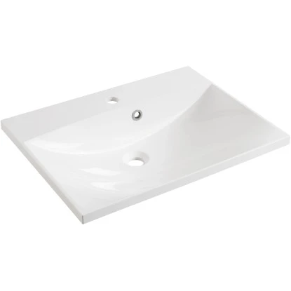 Fackelmann Handwaschbecken VC60 Weiß 60 Cm 3 Fackelmann Handwaschbecken VC60 Weiß 60 Cm