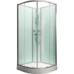 Schulte Komplettduschkabine Kreta II Alu-Natur Hellgrün 89x89x202 Cm 10 Schulte Komplettduschkabine Kreta II Alu-Natur Hellgrün 89x89x202 Cm -Badezimmer Zu Hause 32020 2053 4060991009747 1 1