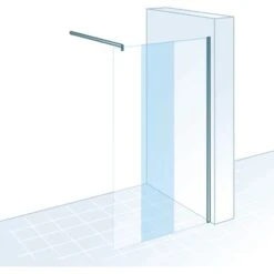 Schulte ExpressPlus Walk In MasterClass Chromoptik Hell 90x200cm 6 Schulte ExpressPlus Walk In MasterClass Chromoptik Hell 90x200cm -Badezimmer Zu Hause 32020 2053 4060991036439 5