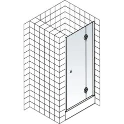 Schulte ExpressPlus Drehtür In Nische MasterClass Rechts Chromoptik 90x200cm 10 Schulte ExpressPlus Drehtür In Nische MasterClass Rechts Chromoptik 90x200cm -Badezimmer Zu Hause 32020 2053 4060991038280 5