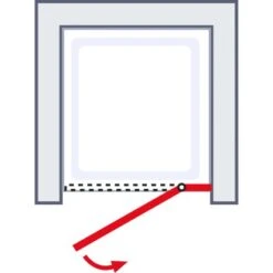 Schulte ExpressPlus Drehtür In Nische MasterClass Rechts Chromoptik 90x200cm 11 Schulte ExpressPlus Drehtür In Nische MasterClass Rechts Chromoptik 90x200cm -Badezimmer Zu Hause 32020 2053 4060991038280 6
