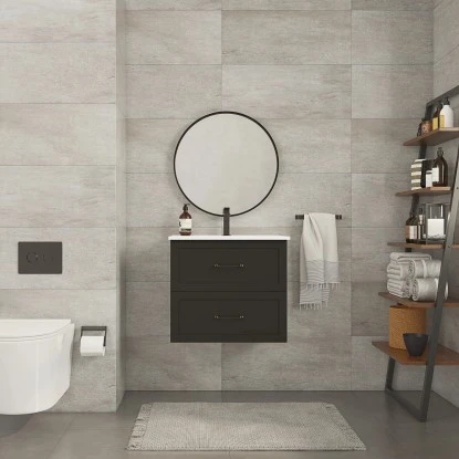 Randal Spiegel Rund Ø 60 Cm Schwarz 6 Randal Spiegel Rund Ø 60 Cm Schwarz – Bild 5