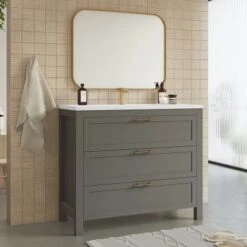 Randal Metallspiegel Rechteckig 80 Cm X 60 Cm Goldschimmer 9 Randal Metallspiegel Rechteckig 80 Cm X 60 Cm Goldschimmer -Badezimmer Zu Hause 36537935010 11024990 AB 01