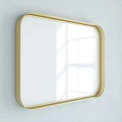 Randal Metallspiegel Rechteckig 80 Cm X 60 Cm Goldschimmer 8 Randal Metallspiegel Rechteckig 80 Cm X 60 Cm Goldschimmer -Badezimmer Zu Hause 36537935010 11024990 AB 04
