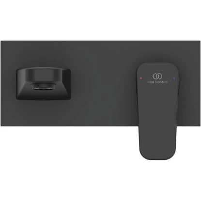 Ideal Standard Wand-Waschtischarmatur Unterputz Ceraplan Schwarz Matt 4 Ideal Standard Wand-Waschtischarmatur Unterputz Ceraplan Schwarz Matt – Bild 2