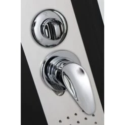 Sanotechnik Komplettduschkabine Trend 1 Chrom-Optik 210 Cm X 90 Cm -Badezimmer Zu Hause 3 komplettdusche trend 1 6