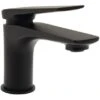 AquaSu Waschtischarmatur Orva Mit Schaftventil Schwarz Tief 1 AquaSu Waschtischarmatur Orva Mit Schaftventil Schwarz Tief -Badezimmer Zu Hause 4006596770187 2177 1