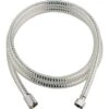 Kunststoff-Brauseschlauch 200 Cm Silberfarben-Transparent -Badezimmer Zu Hause 4007873314032 S01 020221 L