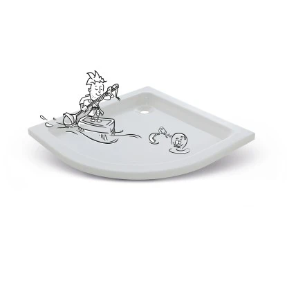 Baliv Duschwanne DT-4705 Viertelkreis 80 Cm X 80 Cm 4 Baliv Duschwanne DT-4705 Viertelkreis 80 Cm X 80 Cm – Bild 2