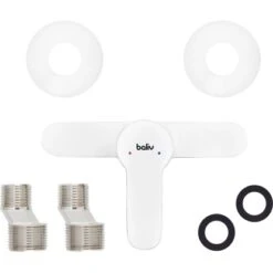 Baliv Duscharmatur DU-5892 Weiß -Badezimmer Zu Hause 4007874206879 50