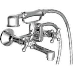 Schütte Badewannenarmatur Elk Mit Garnitur Chrom