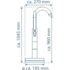 Schütte Badewannenarmatur Cornwall Chrom -Badezimmer Zu Hause 4008431758008 2759 99