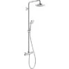 Hansgrohe Duschsystem Croma Select E 180 Mm Mit Thermostat Weiß-Chrom -Badezimmer Zu Hause 4011097751726 2744 1