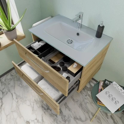 Pelipal Glas-Waschbecken 77 Cm Trentino 4 Pelipal Glas-Waschbecken 77 Cm Trentino – Bild 2