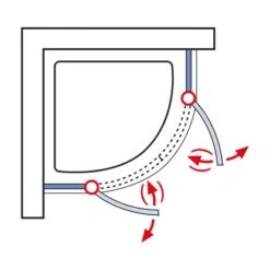 Schulte Runddusche Youngline Chromoptik Depoli Light 192 Cm X 90 Cm X 90 Cm. Rad 15 Schulte Runddusche Youngline Chromoptik Depoli Light 192 Cm X 90 Cm X 90 Cm. Rad -Badezimmer Zu Hause 4037563122555 6
