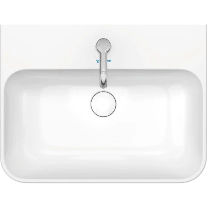 Duravit Aufsatzbecken Happy D.2 Plus Weiß Hochglanz 19,5 Cm X 60 Cm X 46 Cm 6 Duravit Aufsatzbecken Happy D.2 Plus Weiß Hochglanz 19,5 Cm X 60 Cm X 46 Cm – Bild 4