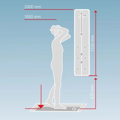Schulte Dusch Master Rain Mit Thermostat Und Tellerkopfbrause 7 Schulte Dusch Master Rain Mit Thermostat Und Tellerkopfbrause – Bild 5