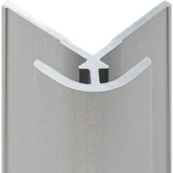 Schulte Eckverbinder Für Duschrückwände DecoDesign In Alu-Natur Länge 255 Cm