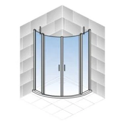 Schulte ExpressPlus Runddusche AlexaStyle2.0 90 X90 X 192 Cm Mit Radius: 550 Mm 11 Schulte ExpressPlus Runddusche AlexaStyle2.0 90 X90 X 192 Cm Mit Radius: 550 Mm -Badezimmer Zu Hause 4060991064067 2053 7 5