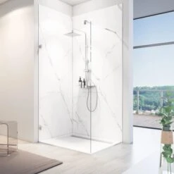 Schulte ExpressPlus DecoDesign Duschrückwand Softtouch Stein Marmor 255x100cm 5 Schulte ExpressPlus DecoDesign Duschrückwand Softtouch Stein Marmor 255x100cm -Badezimmer Zu Hause 4060991067525