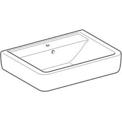 Geberit Aufsatzwaschbecken Renova Plan 65 Cm Weiß 7 Geberit Aufsatzwaschbecken Renova Plan 65 Cm Weiß -Badezimmer Zu Hause 4123 225165000 Perspective