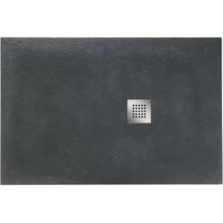 Ottofond Duschwanne Strato 100 Cm X 80 Cm X 2,4 Cm Anthrazit