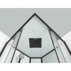 Sanotechnik Komplettduschkabine Sky 2 CL74 Schwarz 13 Sanotechnik Komplettduschkabine Sky 2 CL74 Schwarz -Badezimmer Zu Hause 447531 4633 3