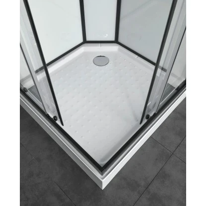 Sanotechnik Komplettduschkabine Sky 2 CL74 Schwarz 6 Sanotechnik Komplettduschkabine Sky 2 CL74 Schwarz – Bild 4