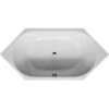 Duravit Badewanne D-Code 190 Cm X 90 Cm Sechseck Einbauversion Weiß -Badezimmer Zu Hause 491867 4123 dus d700138