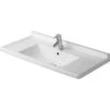 Duravit Waschbecken Starck 3 85 Cm Weiß 1 Hahnloch WonderGliss -Badezimmer Zu Hause 493090 4123 dus d030480