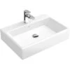Villeroy & Boch Boch Aufsatzwaschbecken Memento 50 Cm Alpinweiß Mit HL Ohne ÜL CPlus -Badezimmer Zu Hause 501328 4123 vbb d 513561