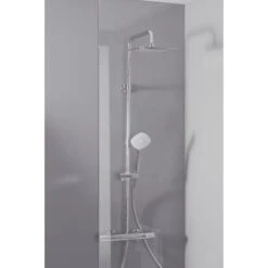 Ideal Standard Duschsystem Mit Brausethermostat Ceratherm T100 Chrom -Badezimmer Zu Hause 611676 3049 8