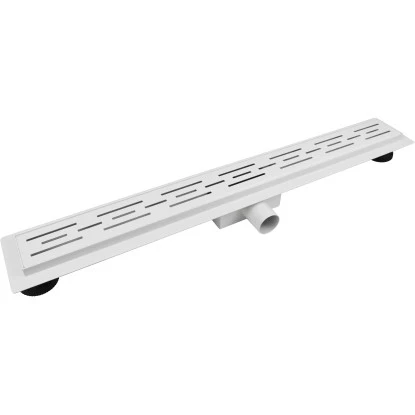 VerosanPro Duschrinne Nakia DR1 Komplettset Inkl. Designrost Matt Weiß 80 Cm 3 VerosanPro Duschrinne Nakia DR1 Komplettset Inkl. Designrost Matt Weiß 80 Cm