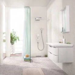 Hansgrohe Brauseschlauch Isiflex 160 Cm Kunststoff Chrom -Badezimmer Zu Hause 7346000 AB 01