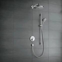 Hansgrohe Brauseschlauch Isiflex 160 Cm Kunststoff Chrom -Badezimmer Zu Hause 7346000 AB 02