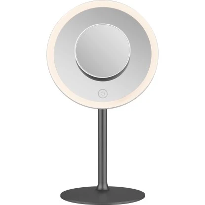 Baliv LED Kosmetik Standspiegel Schwarz 5 Baliv LED Kosmetik Standspiegel Schwarz – Bild 3