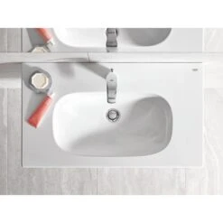 Grohe Waschtisch Euro Keramik 80 Cm Alpinweiß Hahnloch Überlauf PureGuard 8 Grohe Waschtisch Euro Keramik 80 Cm Alpinweiß Hahnloch Überlauf PureGuard -Badezimmer Zu Hause 778986 4520 3