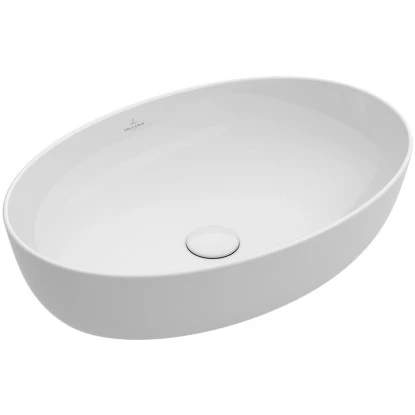 Villeroy & Boch Aufsatzwaschbecken Artis Weiß Oval 3 Villeroy & Boch Aufsatzwaschbecken Artis Weiß Oval