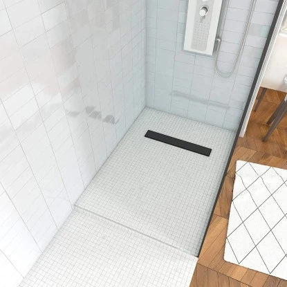 Aurlane Befliesbares Showerboard 80 X 120 Ablaufkanal Silber 3 Aurlane Befliesbares Showerboard 80 X 120 Ablaufkanal Silber