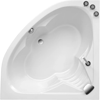 Ottofond Eck-Badewanne Cascade 140 Cm Weiß 3 Ottofond Eck-Badewanne Cascade 140 Cm Weiß