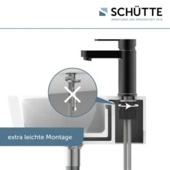 SchütteWaschtischarmatur Elephant Schwarz-Matt -Badezimmer Zu Hause 853151 2759 10