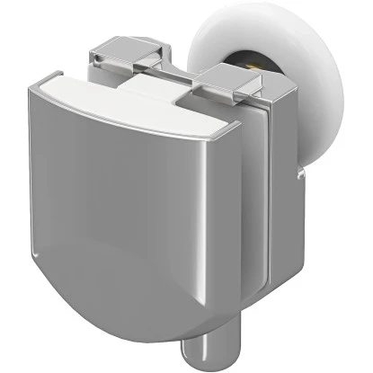 Baliv Türlaufrolle Unten 2,3 Cm Verchromt Für Duschkabine Belfast II 4 Stück 4 Baliv Türlaufrolle Unten 2,3 Cm Verchromt Für Duschkabine Belfast II 4 Stück – Bild 2