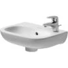 Duravit Handwaschbecken D-Code 36 Cm Weiß Mit Überlauf + Hahnloch Rechts 1 Duravit Handwaschbecken D-Code 36 Cm Weiß Mit Überlauf + Hahnloch Rechts -Badezimmer Zu Hause 87631 2438 705360008 221 1