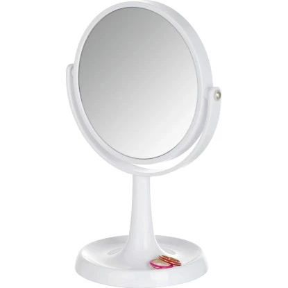 Wenko Kosmetik-Standspiegel Rosolina Weiß 5 Wenko Kosmetik-Standspiegel Rosolina Weiß – Bild 3