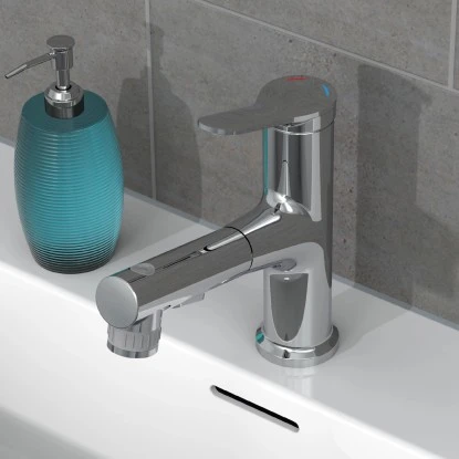 Eisl Variabile Waschtischarmatur Mit Herausziehbarer Haarbrause Chrom 15 Eisl Variabile Waschtischarmatur Mit Herausziehbarer Haarbrause Chrom – Bild 13