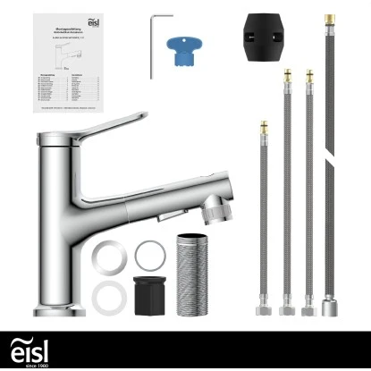 Eisl Variabile Waschtischarmatur Mit Herausziehbarer Haarbrause Chrom 21 Eisl Variabile Waschtischarmatur Mit Herausziehbarer Haarbrause Chrom – Bild 19